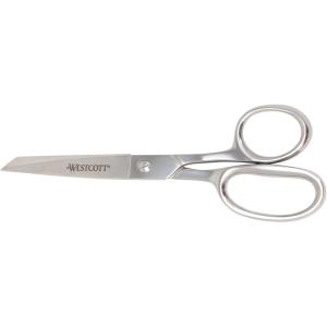 imageWestcott 4in Forged Paper and Fabric Scissors Precision Scissors for Embroidery Detail Sewing and Crafts8Inch Straight