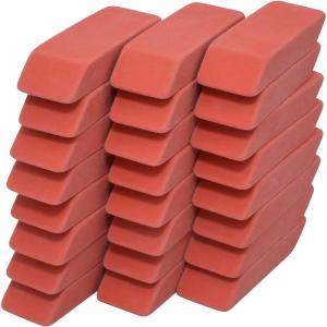 imageWestcott 55878 Pink Erasers Bulk Set 24 Pack