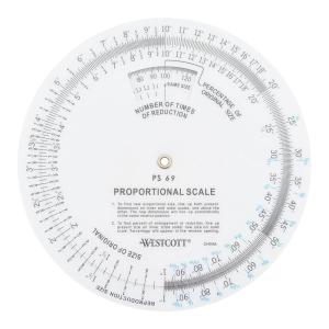 imageWestcott 5quot Proportional Scale White PS691Pack