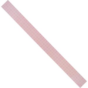 imageWestcott 8ths Graph Ruler 2 x 24 Transparent W248