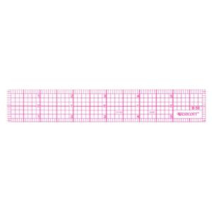 imageWestcott B70 8ths Graph Beveled Ruler 12 in6 inches Single