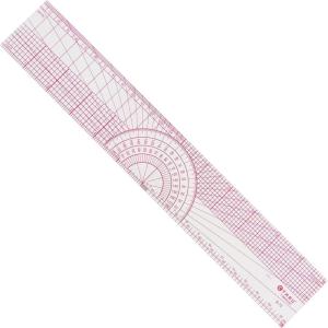imageWestcott Beveled Protractor Ruler 12quot Transparent B75EACH