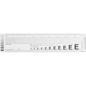 imageWestcott GA96 Computer Point ampamp Pica Ruler Transparent Graphic Arts Ruler 12 Inch