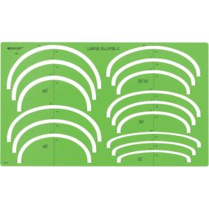 imageWestcott Large Ellipse Template 1 T810T811