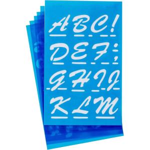 imageWestcott LetterCraft Stencil Brush Font 34Inch and 1Inch Characters SB13415846