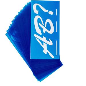 imageWestcott LetterCraft Stencil Brush Font 3Inch Characters SB315831