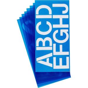 imageWestcott LetterCraft Stencil Helvetica Font 2Inch Characters 15841Helvetica Font