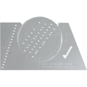imageWestcott Lettering Stenciling Paper Template ALG1