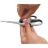 imageWestcott 8quot Bent Titanium Bonded NonStick Craft Scissors with Adjustable Glide Feature 16374