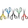 imageWestcott 8quot Straight Stainless Steel Soft Handle Scissors Assorted Colors Pack of 158 Pack of 15