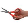 imageWestcott 8quot Straight Stainless Steel Soft Handle Scissors Assorted Colors Pack of 158 Pack of 15