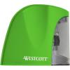 imageWestcott Battery Pencil Sharpener for Kids Bright Colors Durable Stainless Steel Blades EZView Shavings Reservoir School Supplies Back to School Classroom1 Count Pack of 4