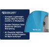 imageWestcott Battery Pencil Sharpener for Kids Bright Colors Durable Stainless Steel Blades EZView Shavings Reservoir School Supplies Back to School Classroom1 Count Pack of 1