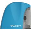 imageWestcott Battery Pencil Sharpener for Kids Bright Colors Durable Stainless Steel Blades EZView Shavings Reservoir School Supplies Back to School Classroom1 Count Pack of 1