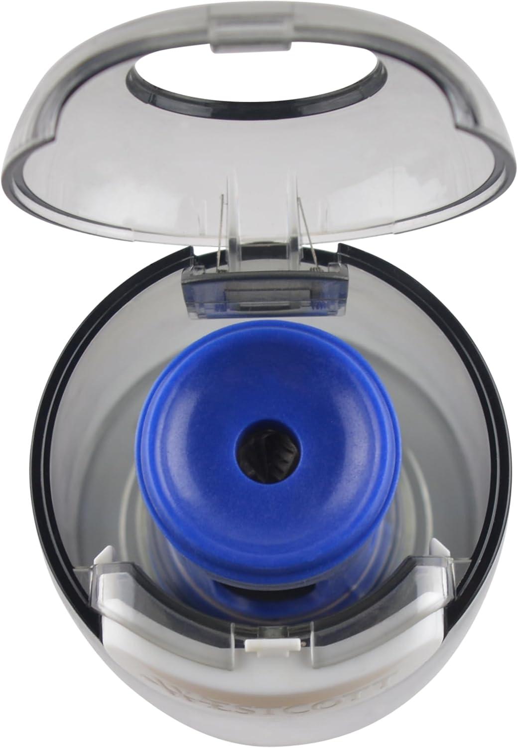 imageWestcott 17793 iPoint Stratus Electric Pencil Sharpener with TitaniumBonded Blades and PopTop Canister for School Office and Home Assorted ColorsStratus