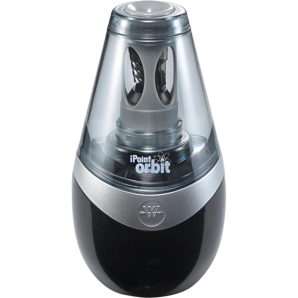 imageWestcott 17793 iPoint Stratus Electric Pencil Sharpener with TitaniumBonded Blades and PopTop Canister for School Office and Home Assorted ColorsOrbit