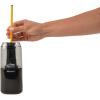 imageWestcott Titanium Nonstick Electric Pencil Sharpener Includes Bonus Manual Sharpener ampamp 2 Erasers  Black