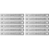 imageWestcott Steel Measuring Office and School Ruler 10414BX  12 ruler