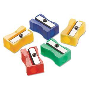 imageWestcott SingleHole Pencil Sharpener Classroom Pack of 24