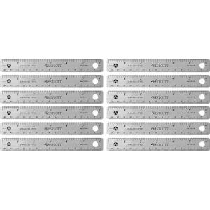 imageWestcott Steel Measuring Office and School Ruler 10414BX  12 ruler