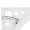 imageWestcott Adjustable Triangle Scale Angle Tool for 090 Degrees Dual Graduations BacktoSchool School Supplies Classroom Supplies 8Inch8