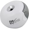 imageWestcott iPoint Eclipse Battery Pencil Sharpener Unique TwoBlade Technology EZView Reservoir Requires 4 AA Batteries White for Home Small Office Classroom Back to School School Supplies