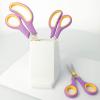 imageWestcott Easy Grip Scissors Set of 3 Universal Scissors with Comfort Handle Extra Sharp ampamp Durable Stainless Steel Blade Scissors for Crafts Home School and Office N90029 00Blackcurrant