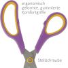 imageWestcott Easy Grip Scissors Set of 3 Universal Scissors with Comfort Handle Extra Sharp ampamp Durable Stainless Steel Blade Scissors for Crafts Home School and Office N90029 00Blackcurrant