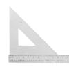 imageWestcott Student Grade Polystyrene Triangle 45 and 90 Degrees 10 Inches Clear