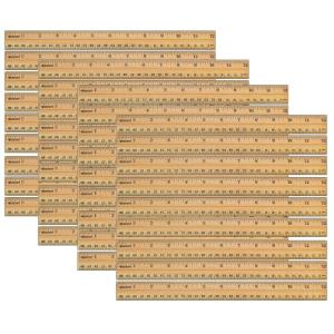 imageWestcott 12inch School Wood Ruler Pack of 36 ACM1037736