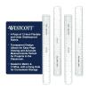 imageWestcott 12Inch Flexible Shatterproof Rulers Flexible Design with EasytoRead Markings for Home Office Classroom Back to School School Supplies 4 PackClear