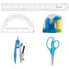 imageWestcott Kids Back to School Set lefty Includes Scissors Ruler Compass Pensil Sharpener
