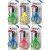imageWestcott School LeftHanded 5quot Kids Stainless Steel Scissors Assorted Colors Pack of 6 ACM131786