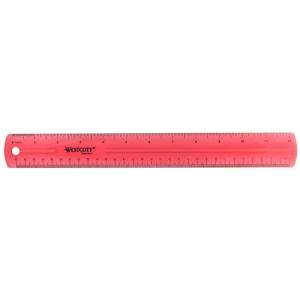 imageWestcott 12Inch Flexible Shatterproof Rulers Flexible Design with EasytoRead Markings for Home Office Classroom Back to School School Supplies 4 PackPink