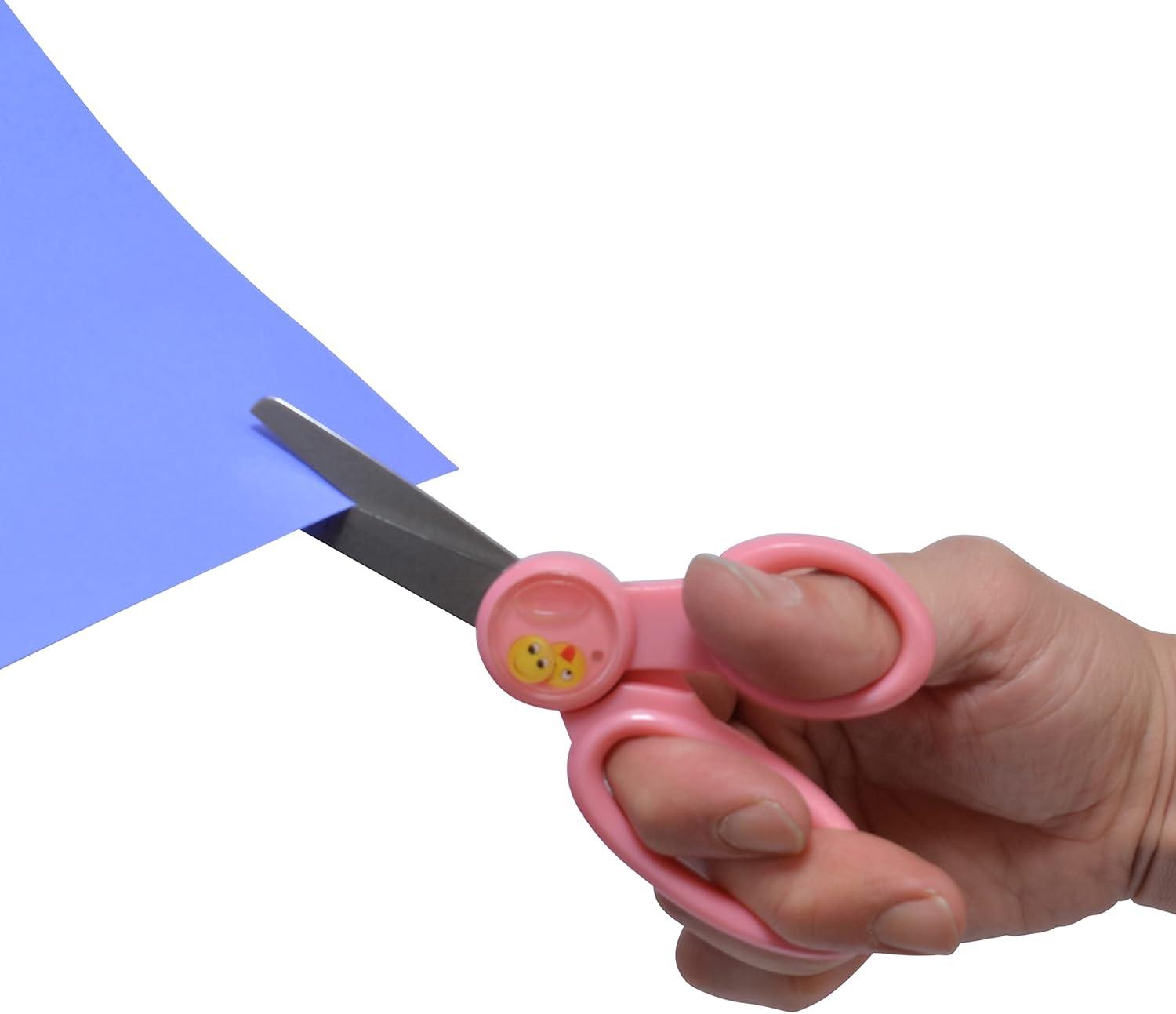 imageWestcott 5 Bubbles Emoji Scissors Pointed Assorted ColorsBlunt