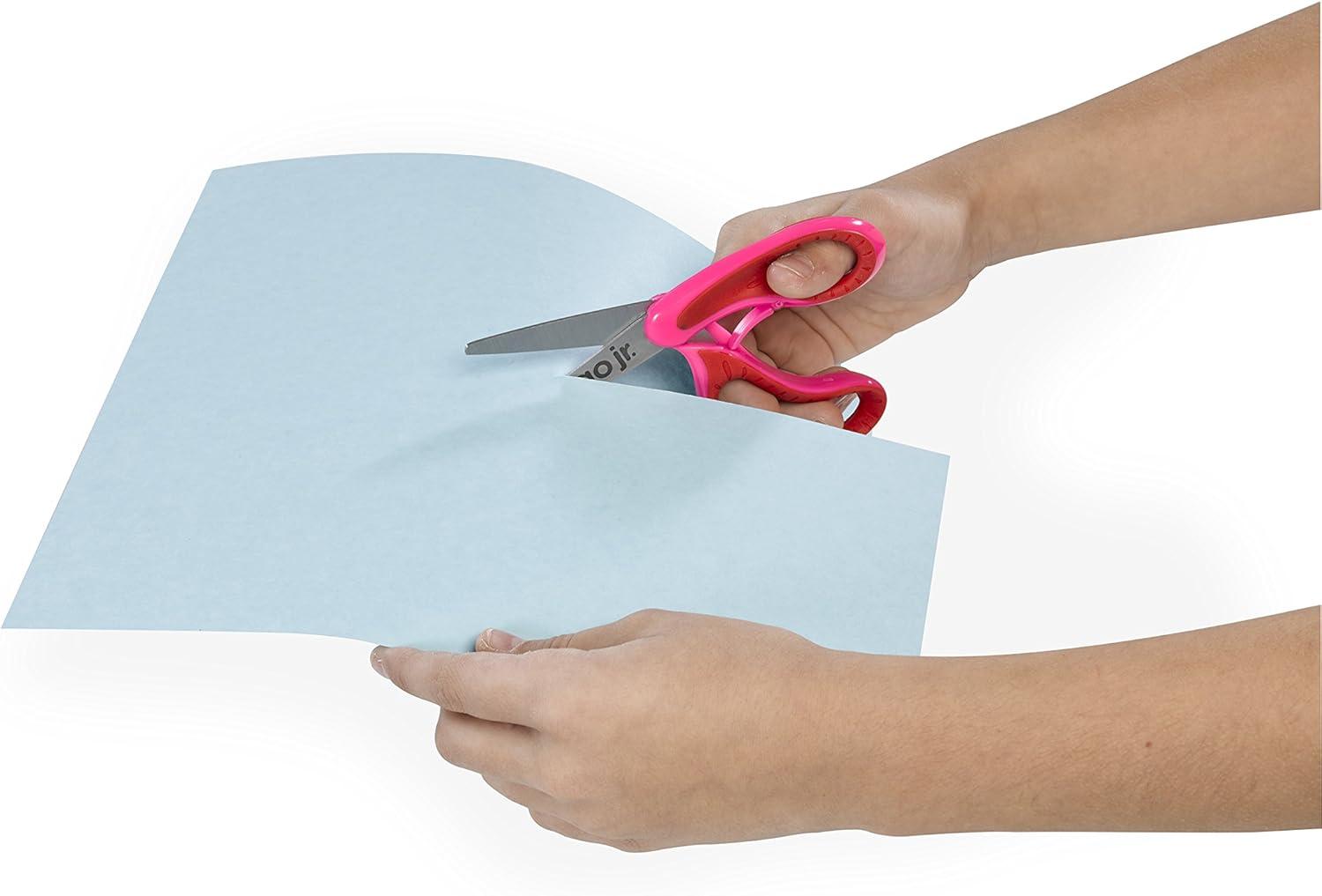 imageWestcott Kids 5 Ergo Jr Blunt Scissors Assorted Colors Case of 72 50016670Single