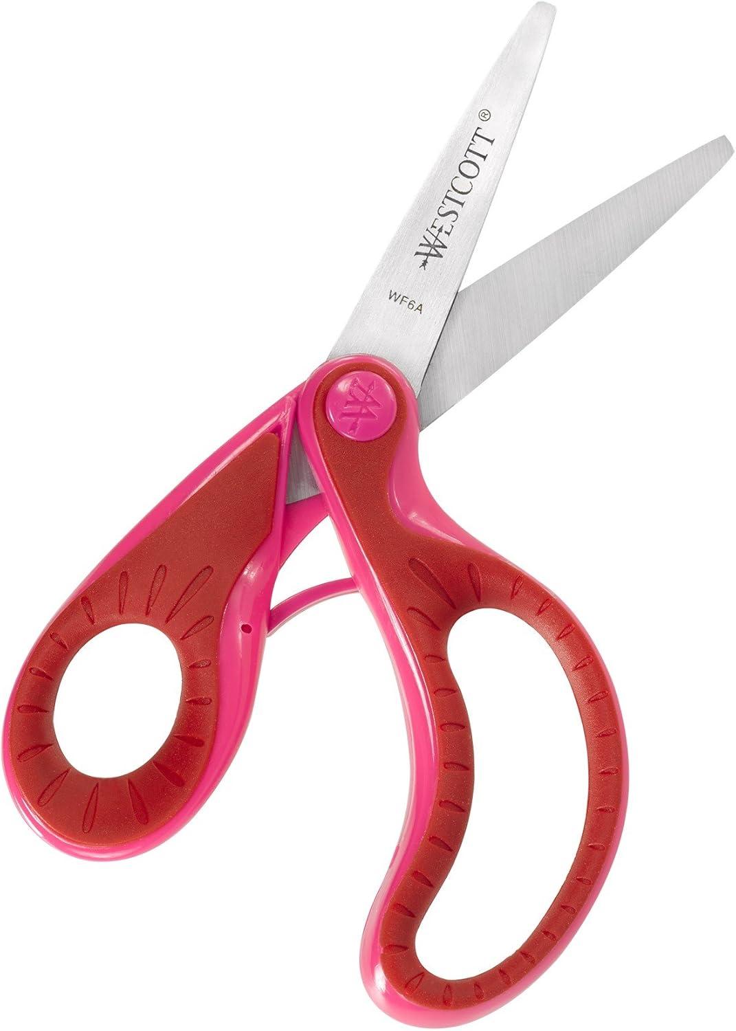 imageWestcott Kids 5 Ergo Jr Blunt Scissors Assorted Colors Case of 72 50016670Single