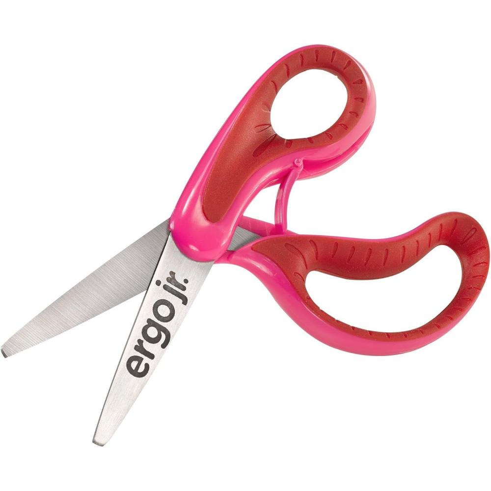 imageWestcott Kids 5 Ergo Jr Blunt Scissors Assorted Colors Case of 72 50016670Case of 72