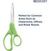 imageWestcott GEM CrystalDesign 7Inch Pointed Student Scissors for Ages 12 Classroom Essential with Comfortable Grip Ideal for Left or Right Hand Back to School School Supplies PinkStudent
