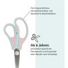 imageWestcott GRIPEEZE E21574 00 Childrens Scissors Pastel Pink RightHanded Scissors with Ergonomic Handle for School Children 14 cm Ideal for Childrens HandsPastel Pink