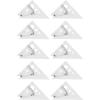 imageWestcott Adjustable Triangle Scale Set Easy to Read Markings for Crafting Classroom Back to School School Supplies 8Inch 10Pack