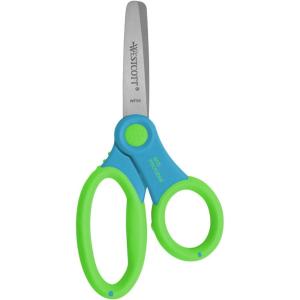 imageWestcott Soft Handle Kids Scissors Assorted Colors 5Inch Blunt 14596