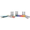 imageWestcott 16Piece Stamp Set Includes 10 Stamps Colored Pencils and MultiColor Ink Pad