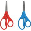 imageWestcott Kids Scissors 5 Inch Pointed Pack of 63 Red and 3 Blue5 Blunt