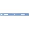 imageWestcott 16014 Plastic Beveled Transparent Ruler Blue 12 in