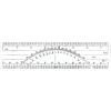 imageWestcott 6Inch Metric Protractor Ruler W43 BP