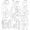 imageWestcott LetterCraft French Plastic Curve Set Set of 4FC4Set of 8
