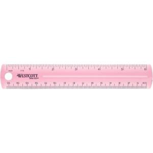imageWestcott Plastic Ruler 6Inch 00412