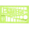 imageWestcott Military Symbols Drawing Template T825