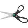 imageWescott Kleenearth Recycled Stainless Steel Scissors 8 Straight Black 414181 Count Pack of 2